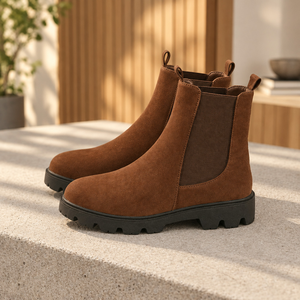 NWOT Journee Collection Women's Lug Sole Chelsea Boots Size 10